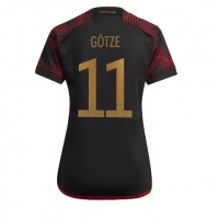 Dres Njemačka Mario Gotze #11 Gostujuci za Žensko SP 2022 Kratak Rukav